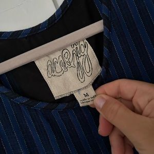 Ace & Jig belted midi dress